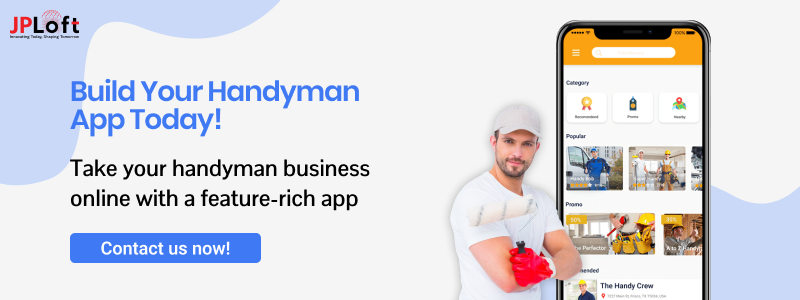Build Your Handyman App Today! CTA 1